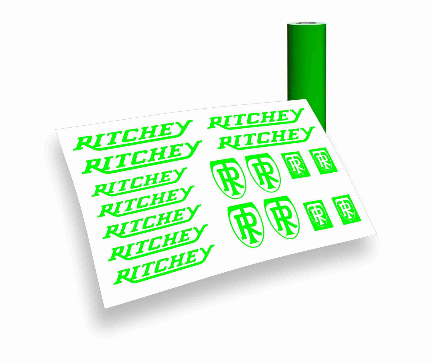 Ritchey kit adesivi logo bicicletta mtb bdc colore personalizzato 18 pezzi