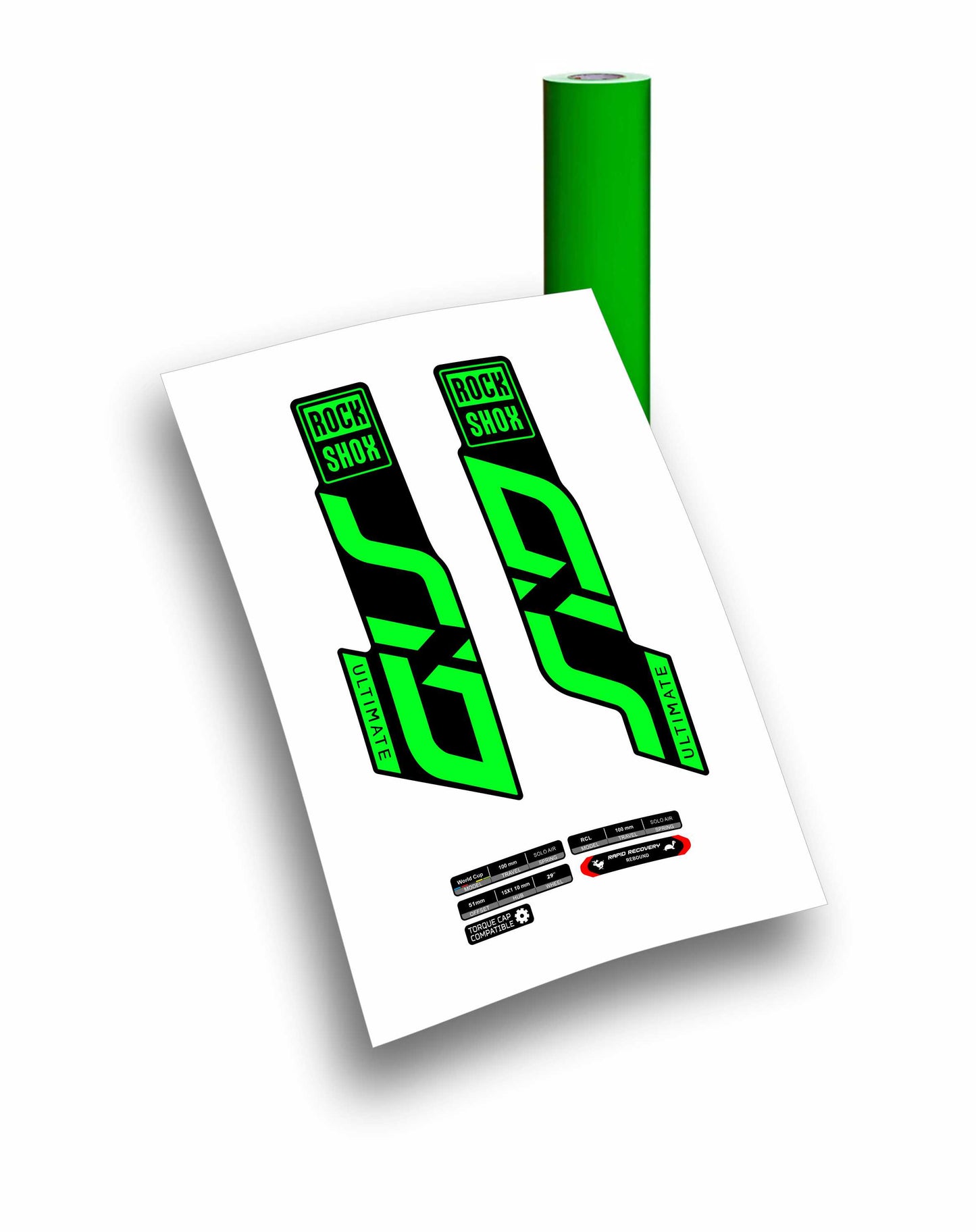 Rock shox sid ultimate 2020 kit adesivi