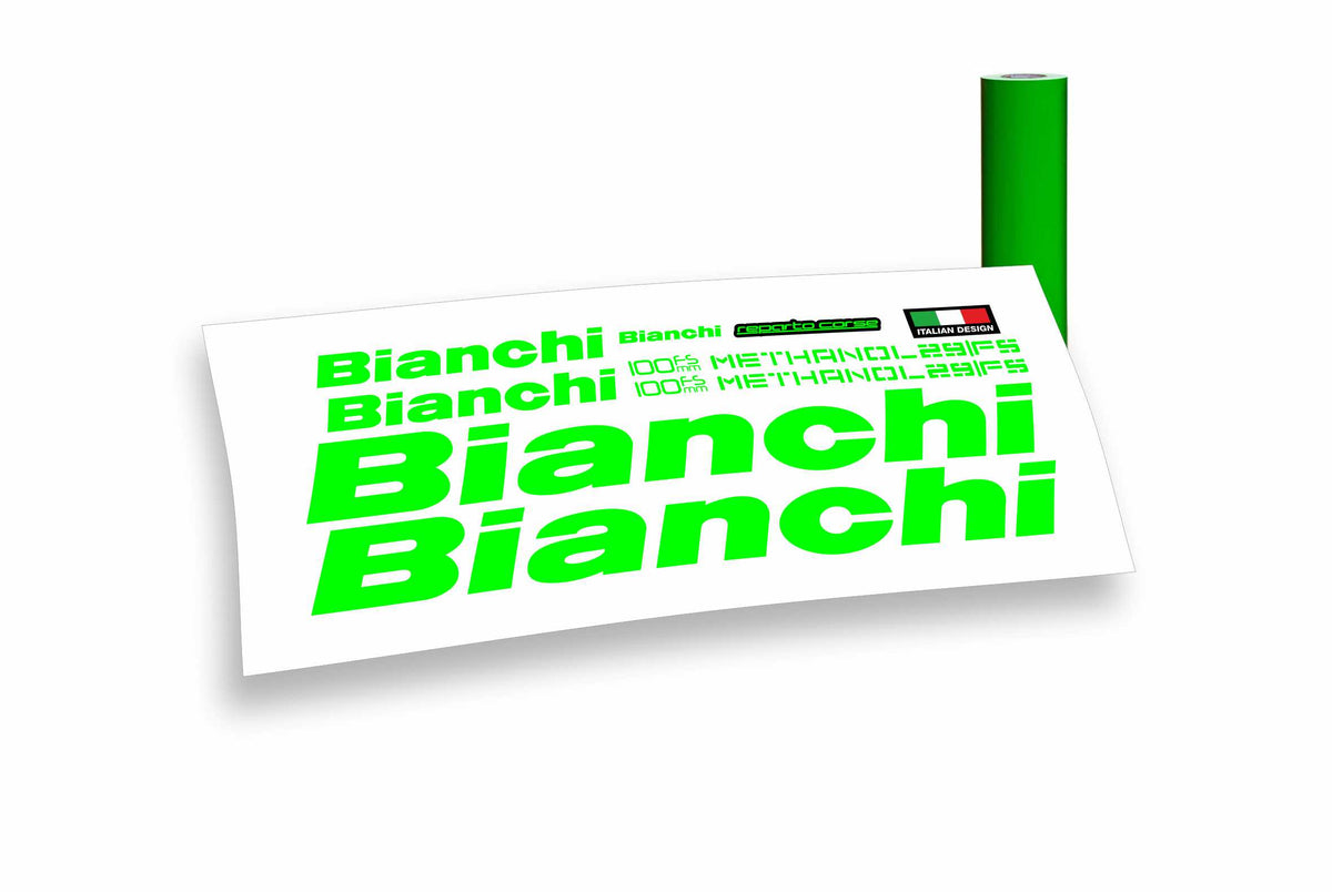 Bianchi Methanol 29 FS 2019 kit adesivi telaio mountain bike