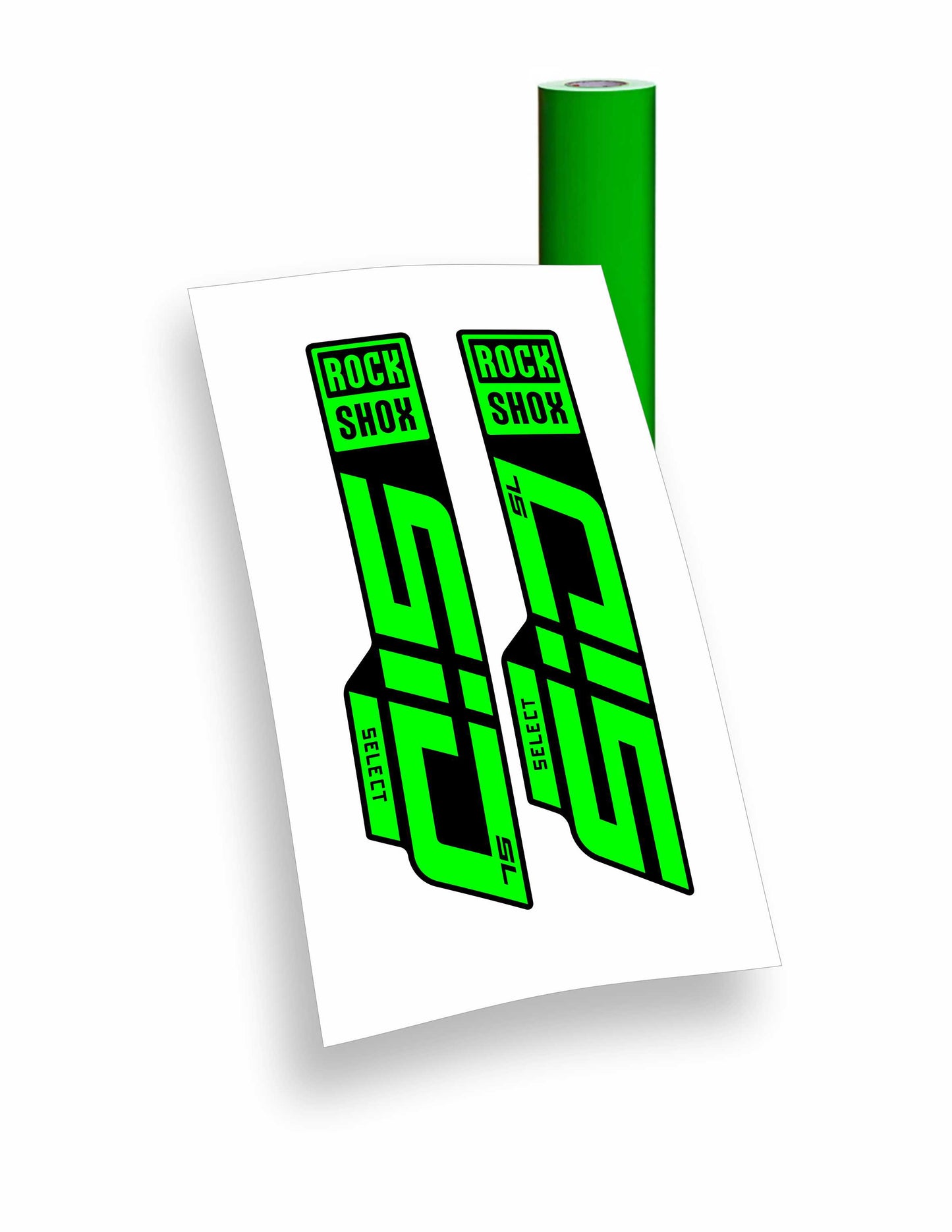 Rock Shox kit sid select sl 2021 adesivi bicicletta colore personalizzato con fondo