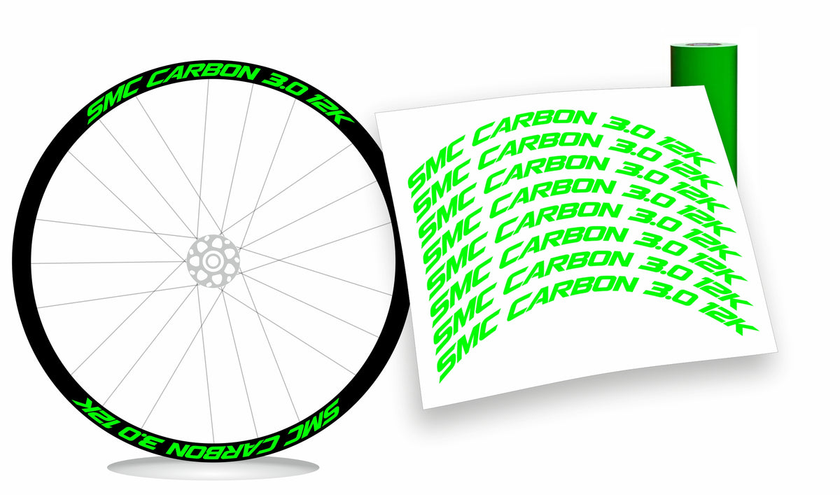 SMC Carbon 3.0 12K kit adesivi personalizzati