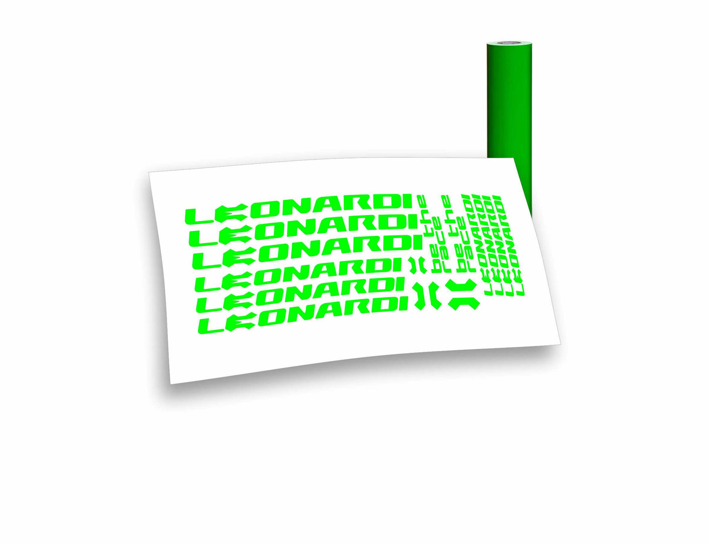Leonardi kit adesivi completo per mountain bike 14 pezzi