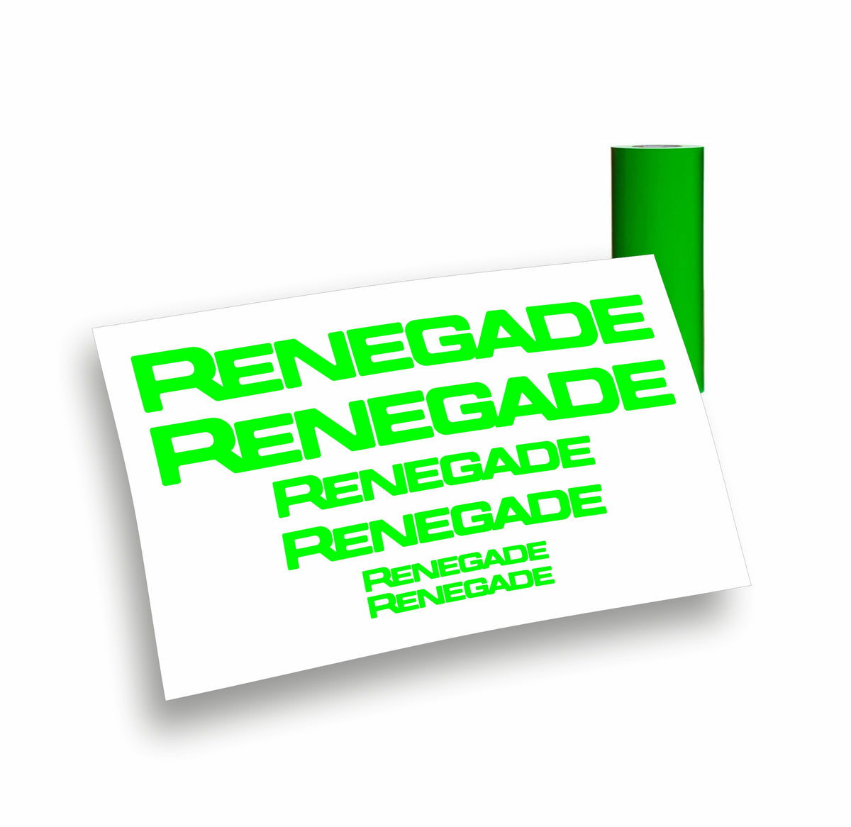 Jeep Renegade Kit adesivi Auto 6 pz.