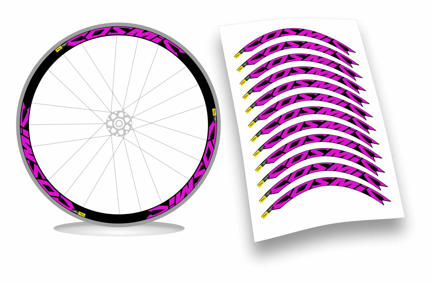 Cosmic Mavic sl 50 adesivi stickers