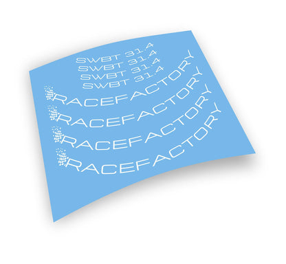 Racefactory SWBT Kit adesivi cerchi bici mtb sticker personalizzati