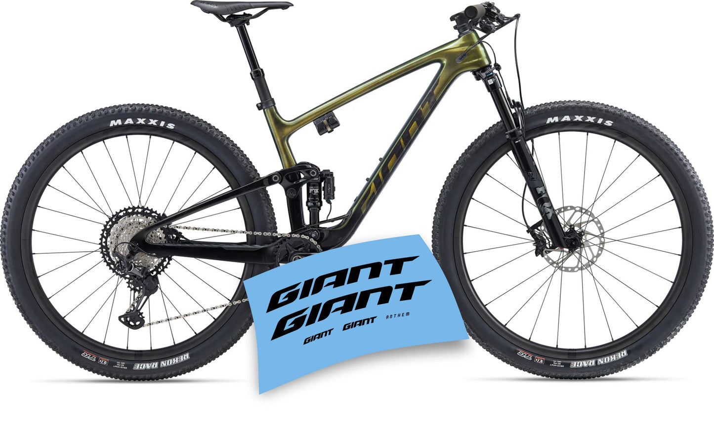 Giant Anthem adesivi personalizzati telaio mountain bike