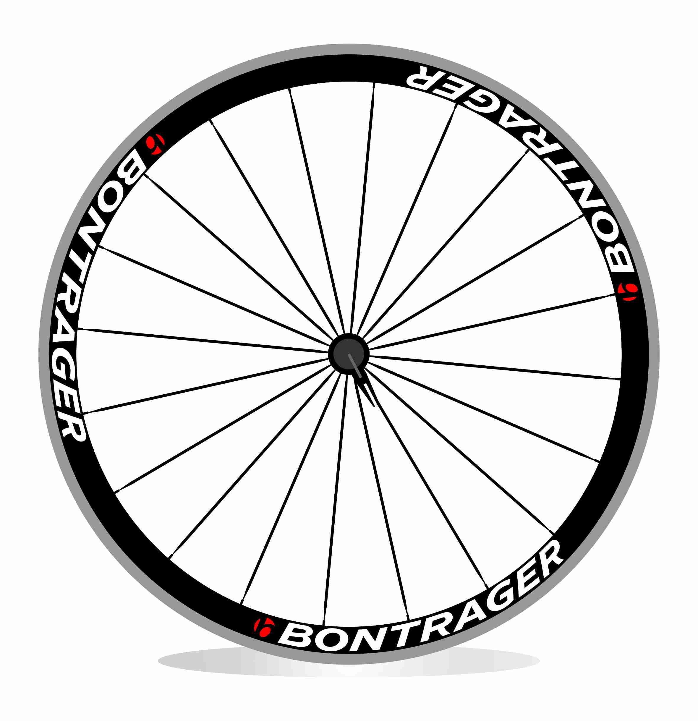 Adesivi per ruote per Mountain Bike per Bontrager AEOLUS Adesivi per ruote per Mountain Bike per Bontrager AEOLUS
