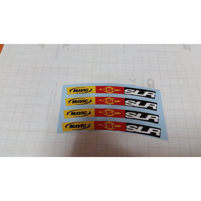 Kit adesivi cerchi mtb mavic SLR 26 - 27.5 - 29 pollici stickers wheel 8 pezzi