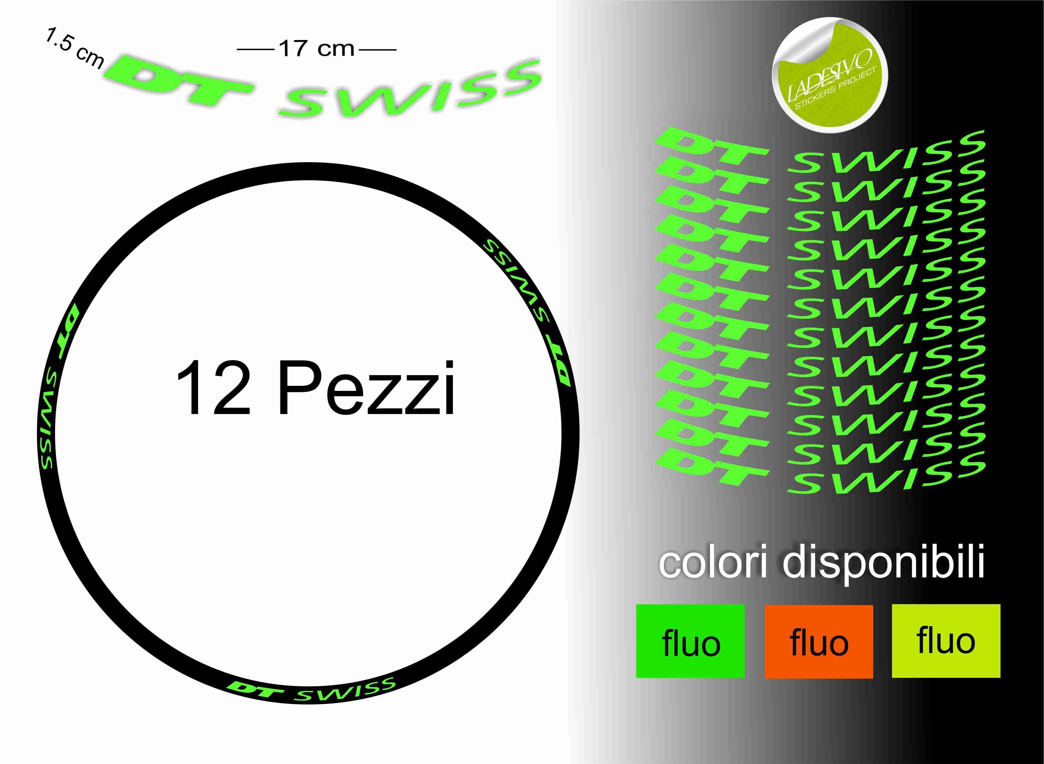Motoking Adesivi Per Cerchi Auto E Moto 360°, 10-14 Pollici, Colori Opachi A Scelta, Fatti In Germania, Facili Da Applicare