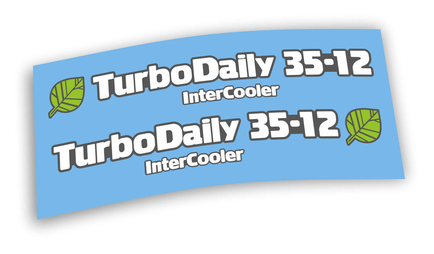 Adesivi iveco turbo daily 3512 intercooler