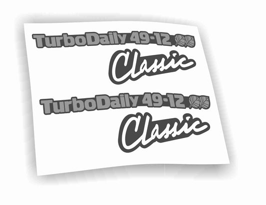 Adesivi iveco turbo daily 4912 classic