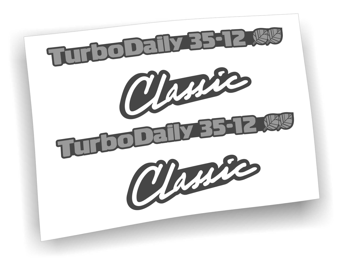 Adesivi iveco turbo daily 3512 classic