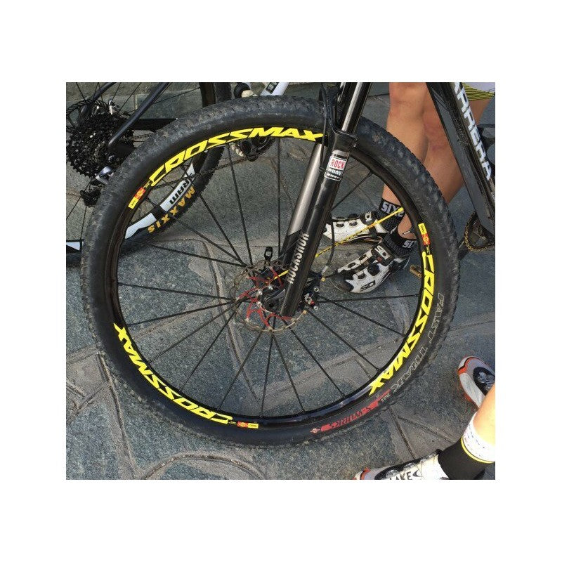 mavic CROSSMAX kit adesivi ruote anno 2014/2015 cerchi bicicletta mtb