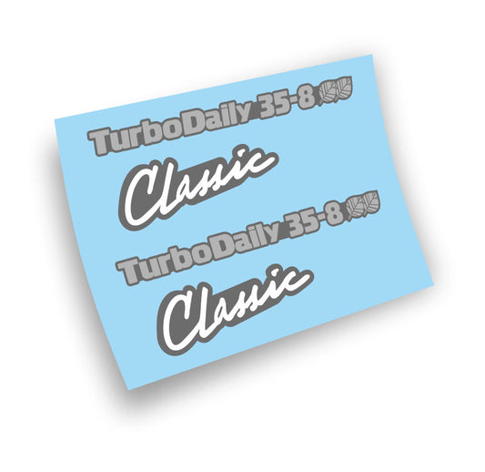 Adesivi sticker Iveco Turbo Daily 35 8 Classic