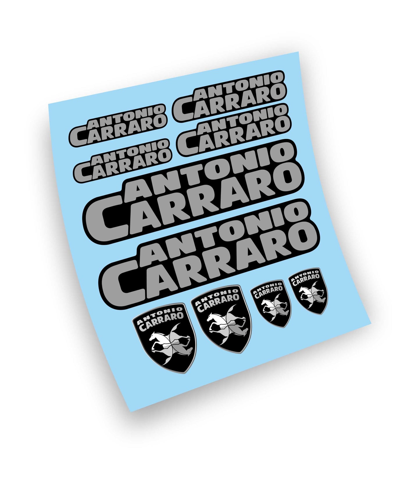 Antonio Carraro kit adesivi sticker per trattore e mezzi agricoli