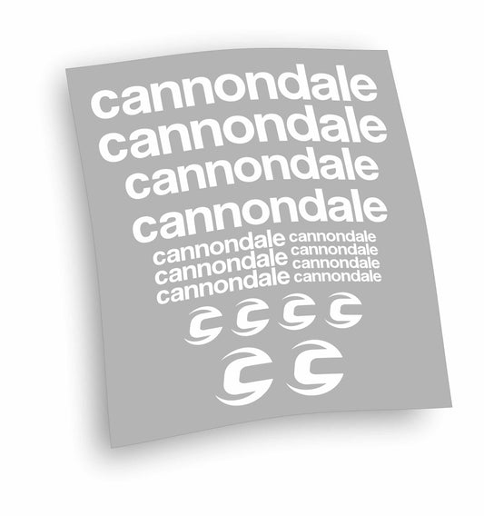 Cannondale kit adesivi logo nuovo tipo arial logo 2021
