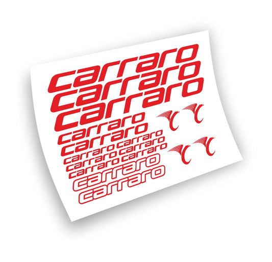 Carraro kit adesivi bicicletta da corsa e mountain bike colore personalizzato