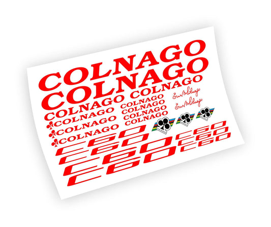 Colnago C60 kit adesivi completo 23 pezzi per bici da corsa