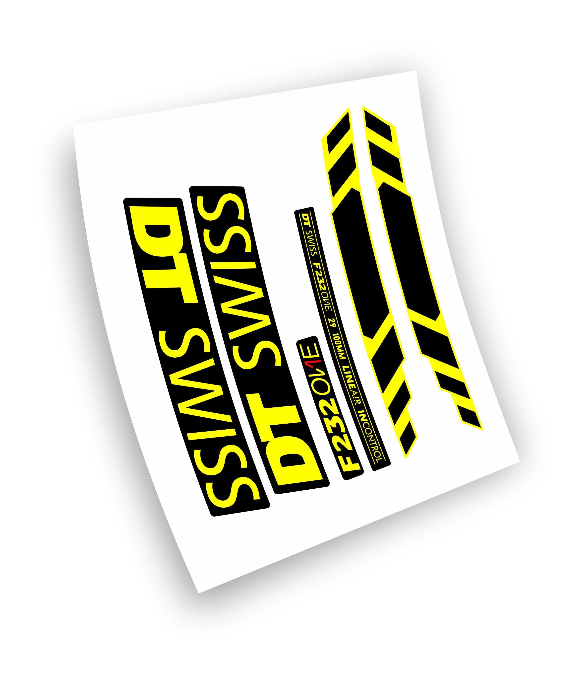 DT SWISS F232 One kit adesivi per forcella – L'adesivo.com