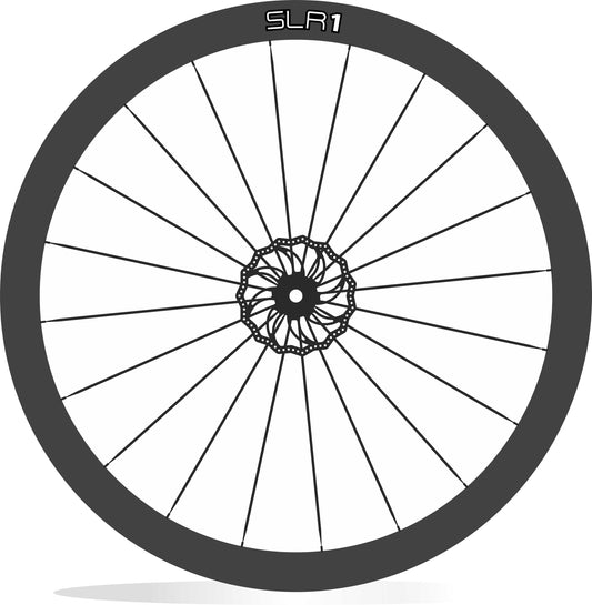 Giant slr 1 disc "42" adesivi per cerchio bici da corsa