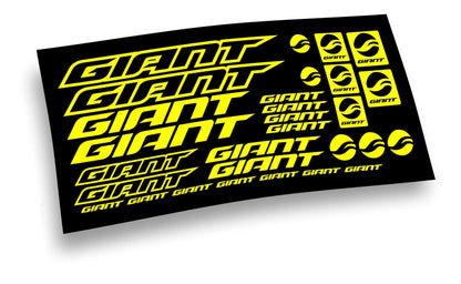 Giant kit logo 2021 adesivi bicicletta colore personalizzato