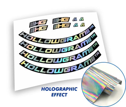 HollowGram 23 Superlight Hi-Impact Carbon kit adesivi colore personalizzato