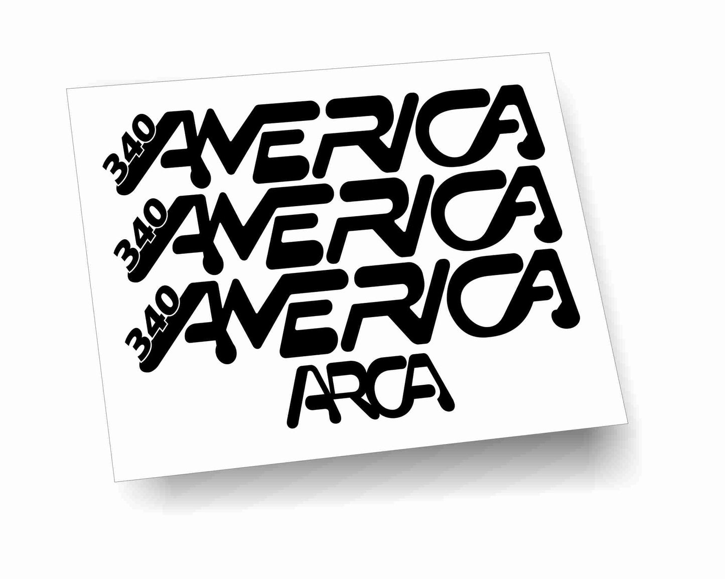 kit adesivi camper Arca America 340 colori personalizzabili