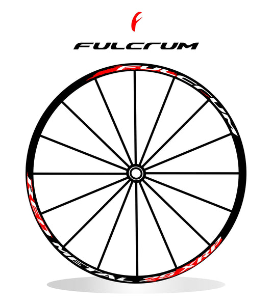 kit adesivi fulcrum RED METAL XRP 29 per cerchi mtb stickers wheel
