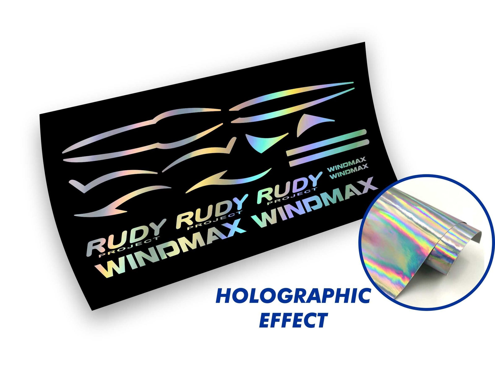 Kit adesivi per casco bici Rudy Project Windmax colore