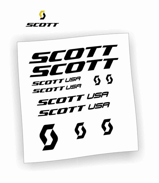 Kit adesivi/stickers bicicletta scott colori a scelta 11pz bicicletta mtb bdc