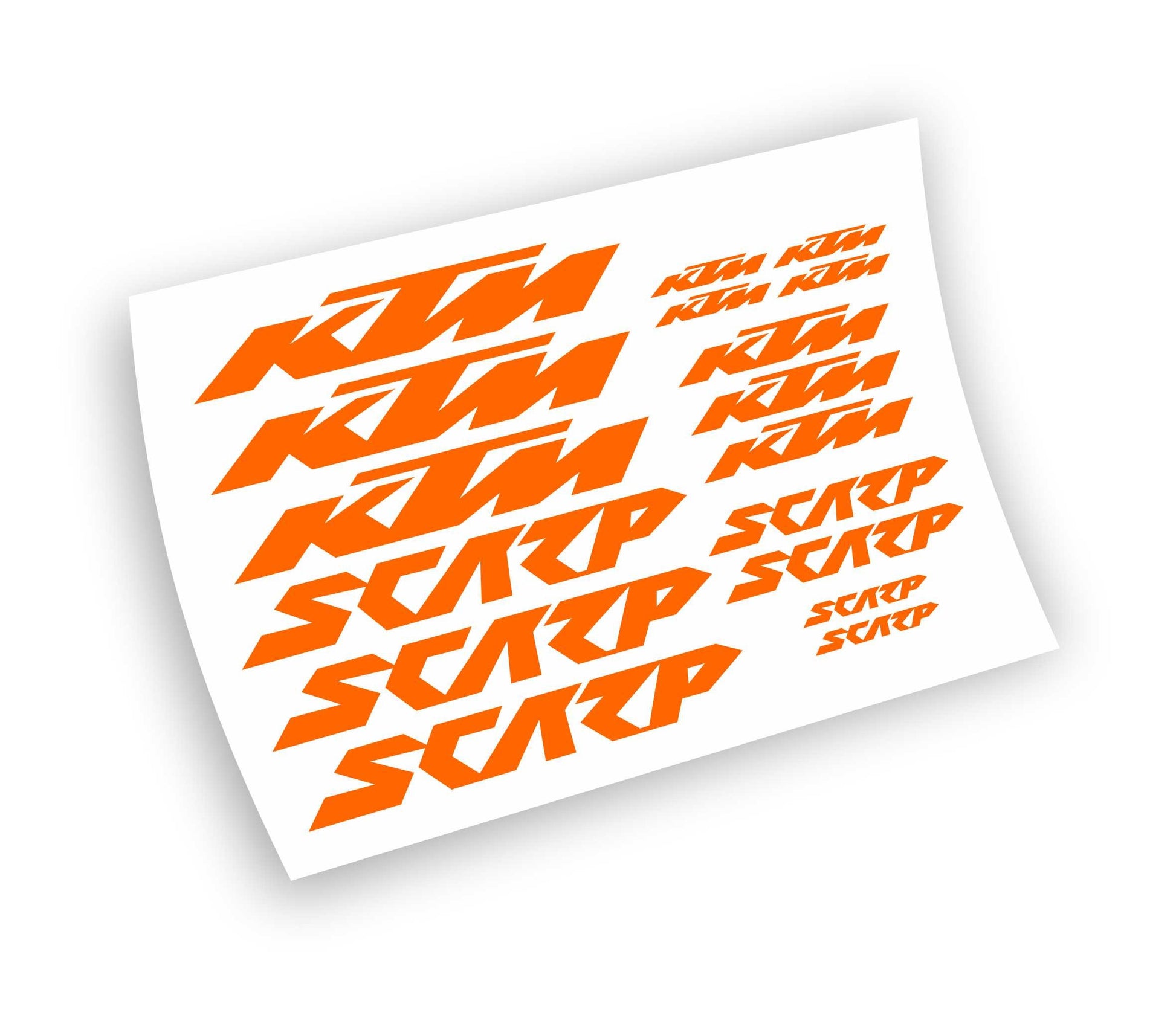 KTM Scarp kit adesivi completo per mountain bike biciletta mtb 17