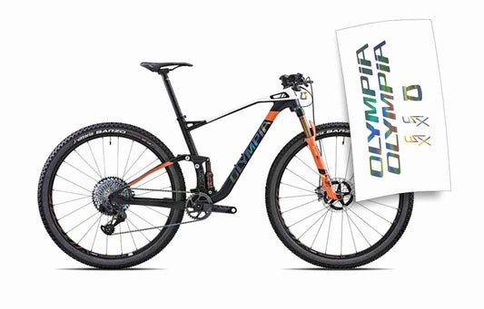 Olympia F1x kit adesivi telaio mtb colori personalizzabili