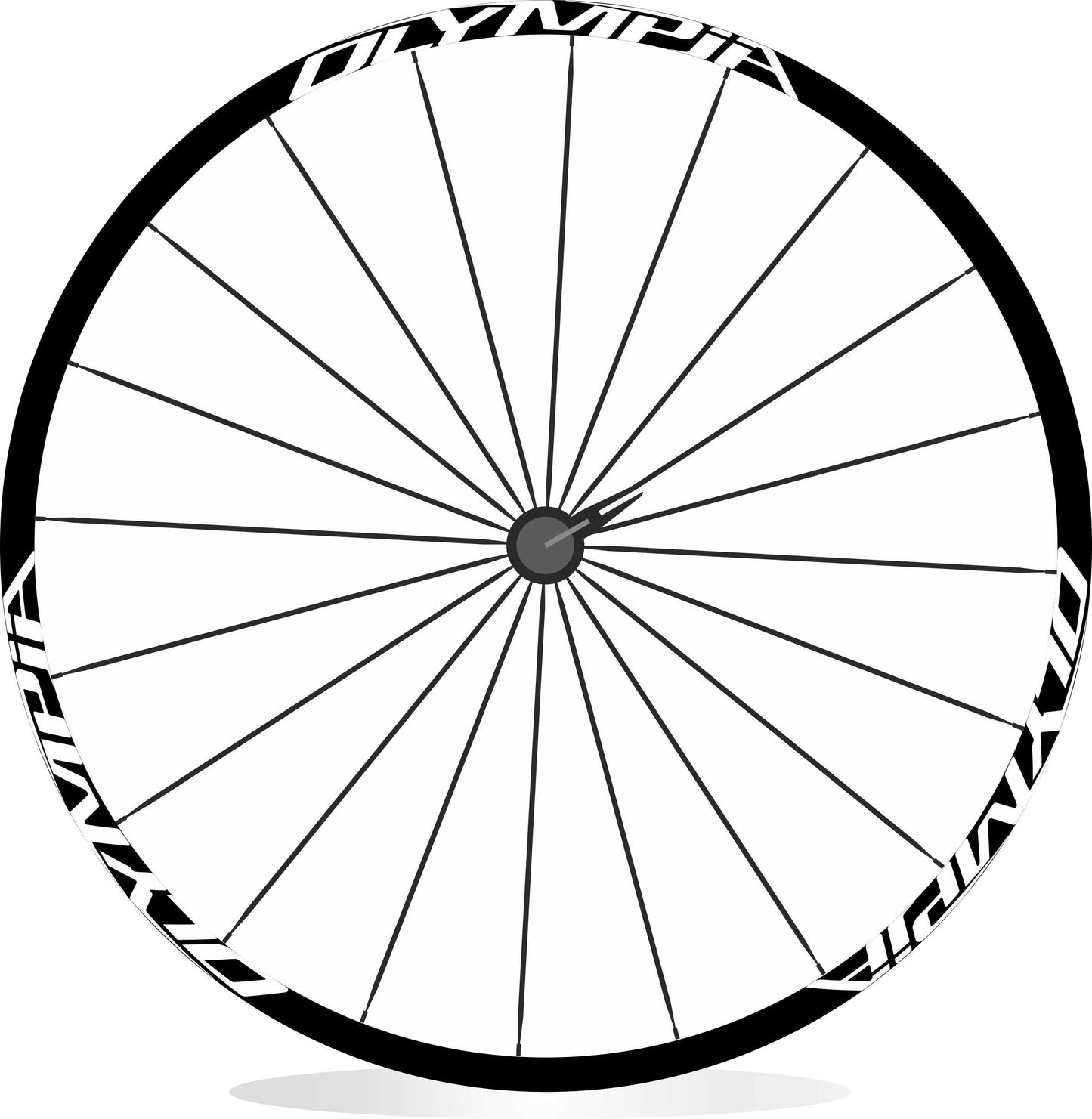 Olympia kit adesivi per cerchi bici colore personalizzato