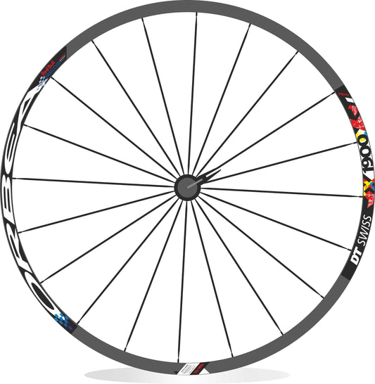 Orbea DT Swiss 1900 Kit adesivi "Red Bull" per cerchi bicicletta mtb