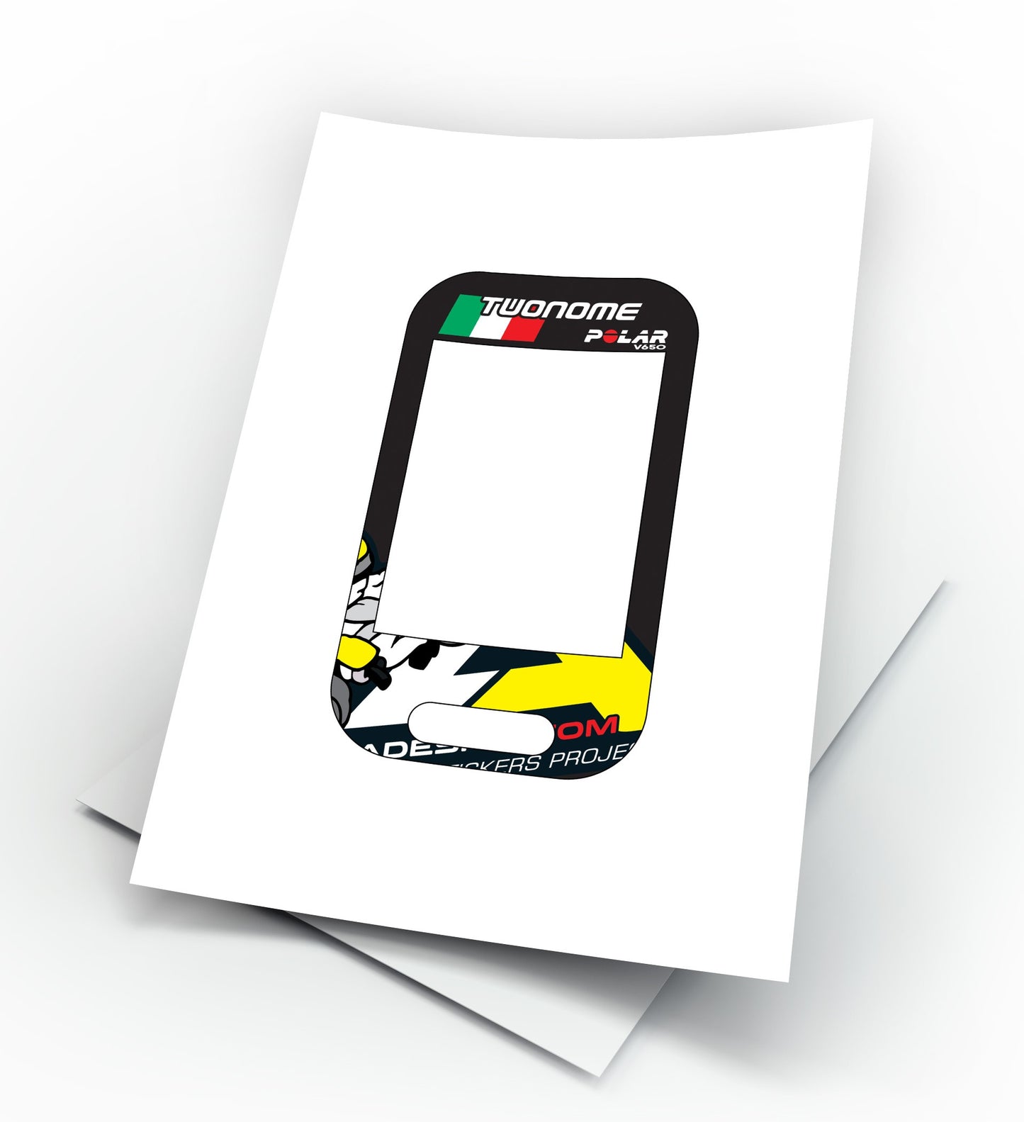 Polar V 650 adesivo schermo ciclocompute personalizzabile