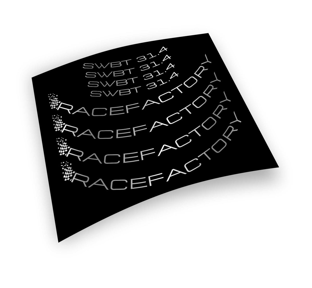 Racefactory SWBT Kit adesivi cerchi bici mtb sticker personalizzati ...