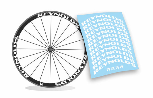 Reynolds adesivi cerchi/ruote bicicletta colore personalizzato
