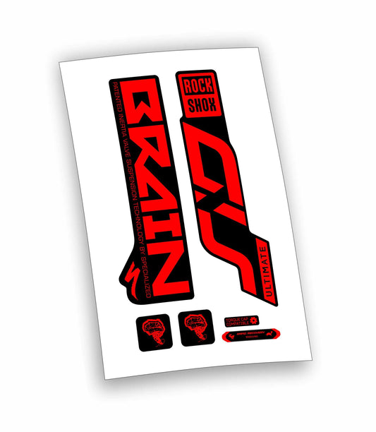 Rock shox  SID BRAIN ultimate 2020 kit adesivi