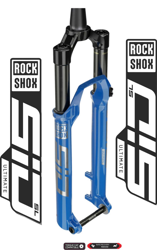 Rock Shox kit sid ultimate sl 2021 adesivi bicicletta colore personalizzato con fondo