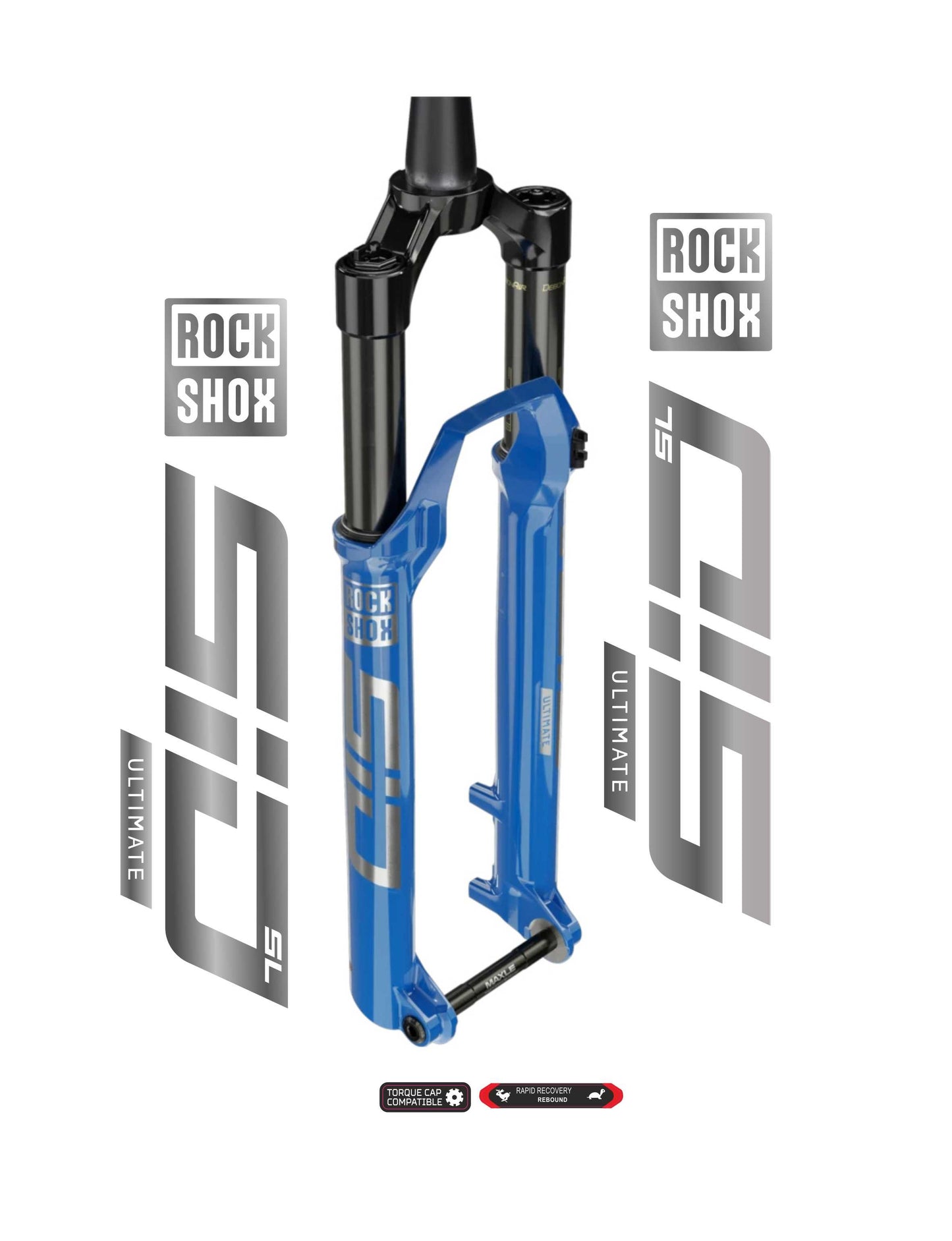 Rock Shox kit sid ultimate sl 2021 adesivi bicicletta colore personalizzato
