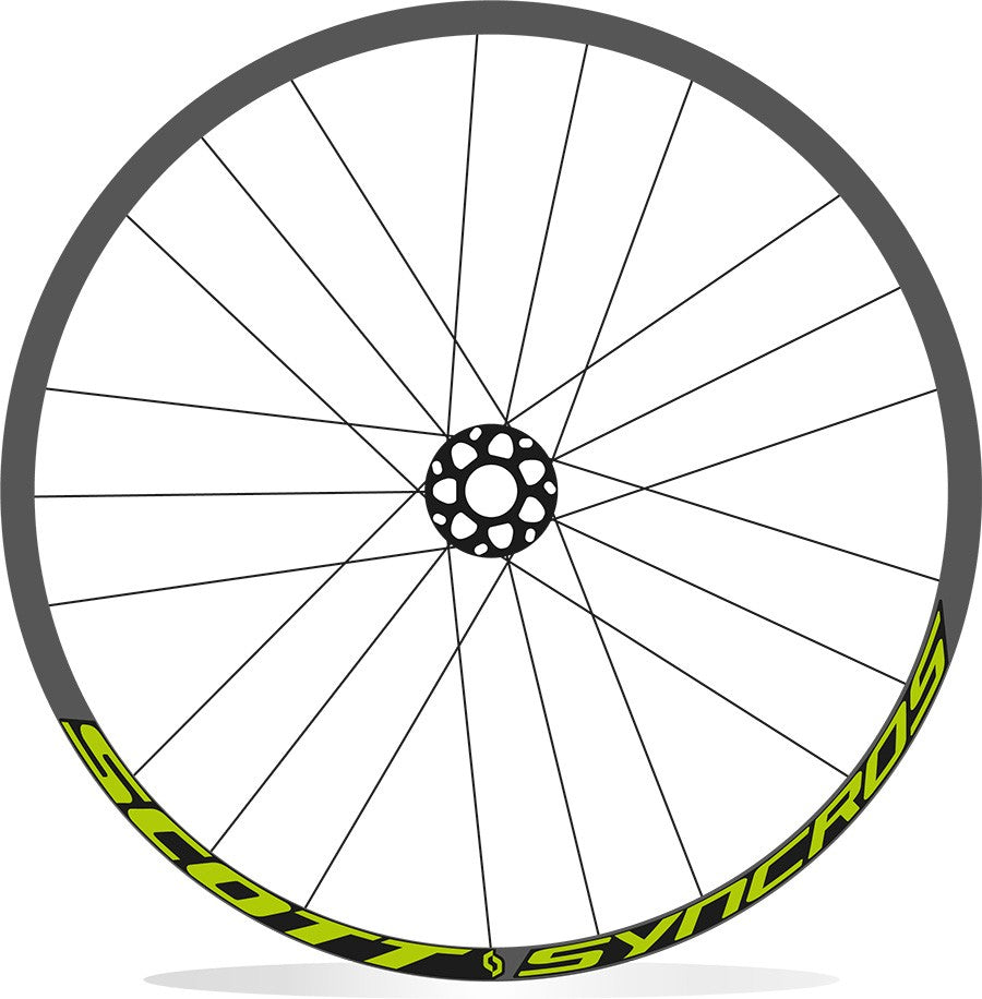 Scott Syncros Kit adesivi cerchi bici mtb 29" sticker personalizzati