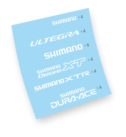 Shimano XT Deore XTR Dura-Ace Ultegra kit adesivi