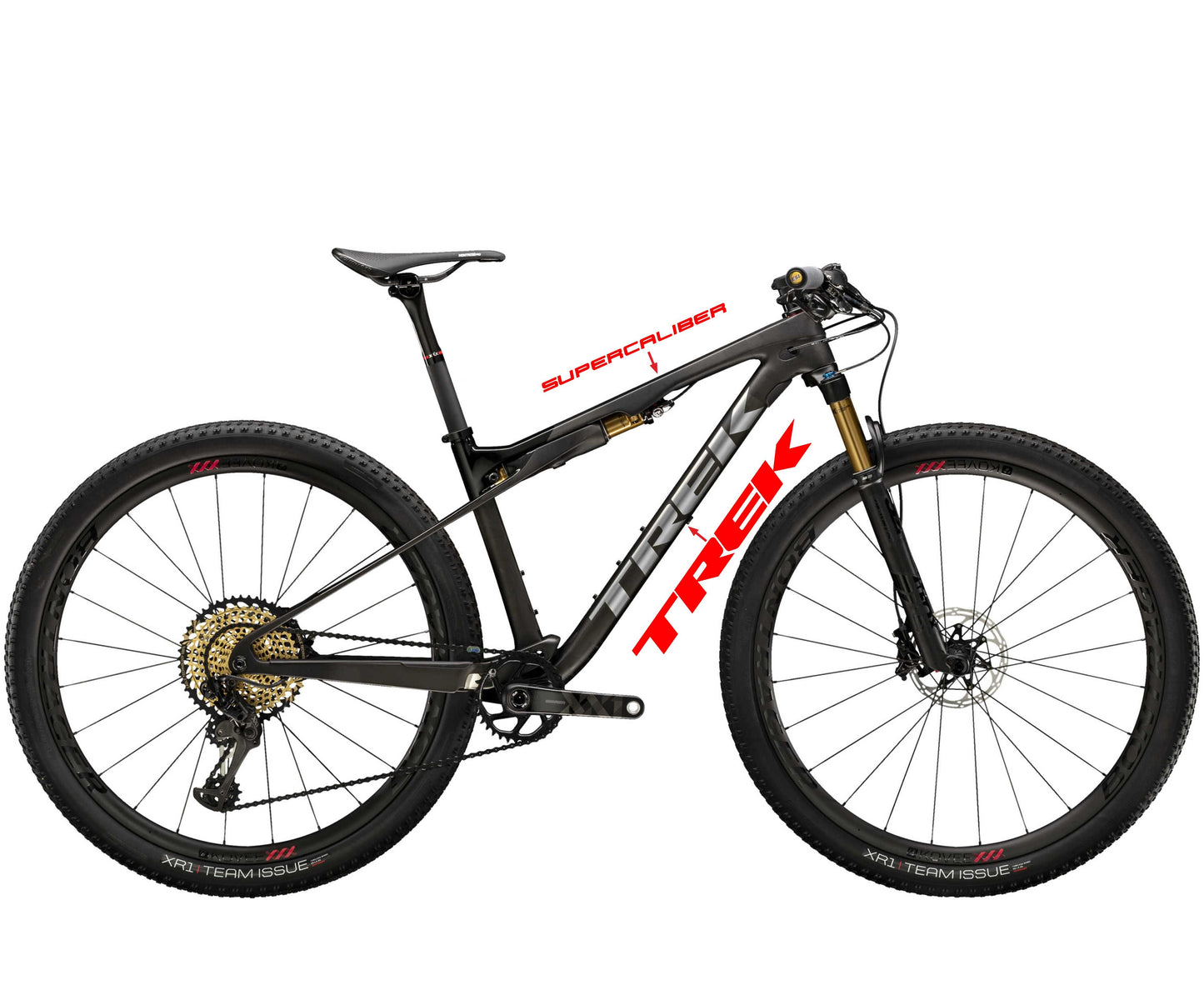 Trek Supercaliber kit adesivi bicicletta colore personalizzato